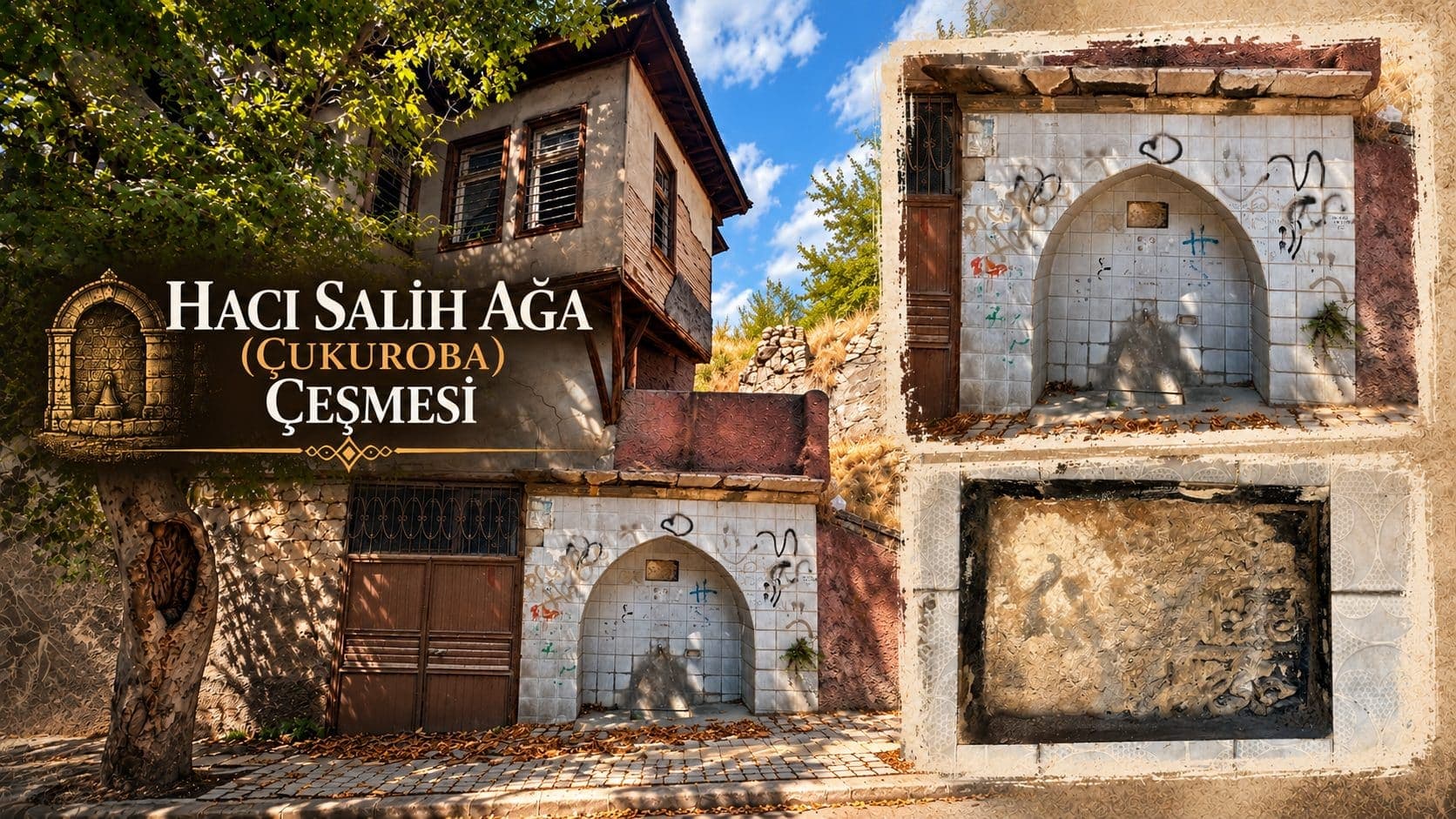 HACI SALİH AĞA (ÇUKUROBA) ÇEŞMESİ
